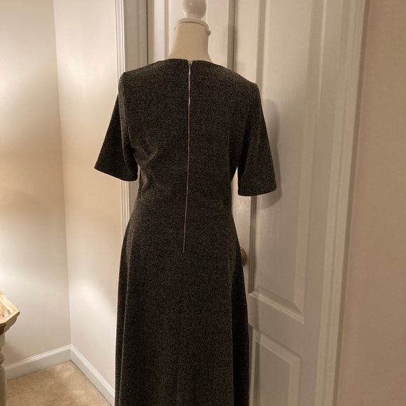 H & M midi black A line dress. Perfect for job interview. - Picture 1 of 2